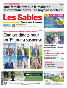 Cover of Les Sables Vendee Journal