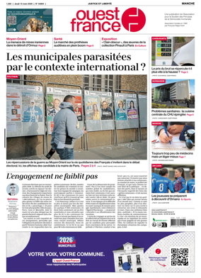 Cover of Ouest France (Manche)