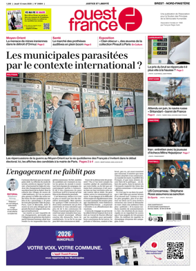 Cover of Ouest France (Nord-Finistere)