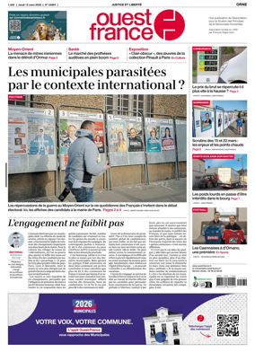 Cover of Ouest France (Orne)