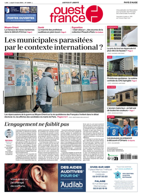 Cover of Ouest France (Pays d'Auge)
