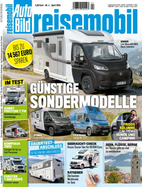 Cover of Auto BILD Reisemobil