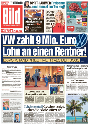 Cover of BILD Hamburg