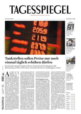 Cover of Der Tagesspiegel
