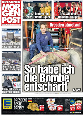 Cover of Dresdner Morgenpost