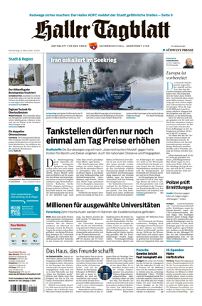 Cover of Haller Tagblatt