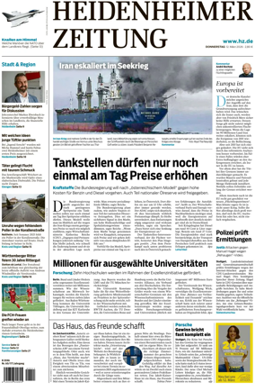 Cover of Heidenheimer Zeitung