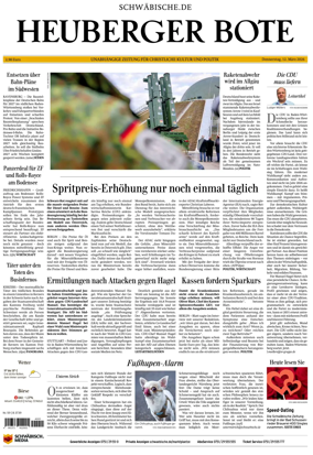 Cover of Heuberger Bote