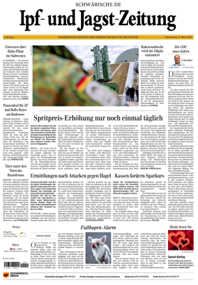 Cover of Ipf- und Jagst-Zeitung