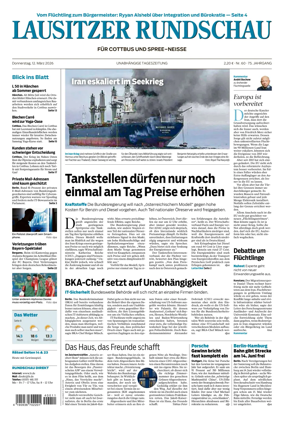 Cover of Lausitzer Rundschau