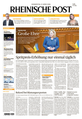 Cover of Rheinische Post Duesseldorf Meerbusch