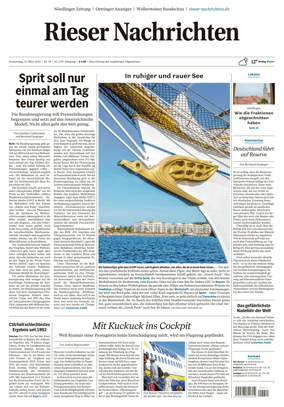 Cover of Rieser Nachrichten