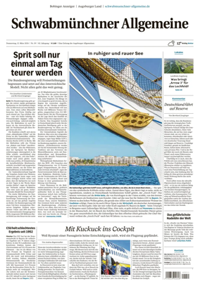Cover of Schwabmunchner Allgemeine