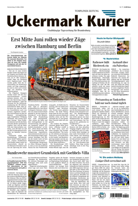 Cover of Templiner Zeitung