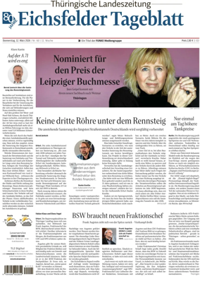 Cover of Thuringische Landeszeitung (Eichsfeld)