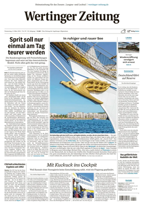 Cover of Wertinger Zeitung