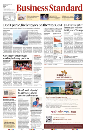 Cover of Business Standard