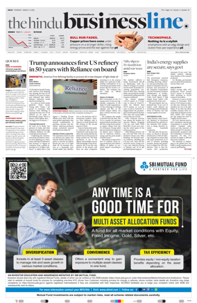 Cover of BusinessLine (Delhi)