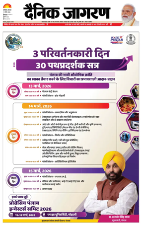 Cover of Dainik Jagran - Mandi