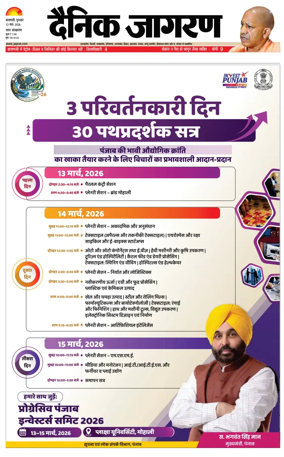 Cover of Dainik Jagran - Varanasi