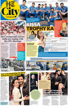 Cover of Hindustan Times (Gurgaon) - City