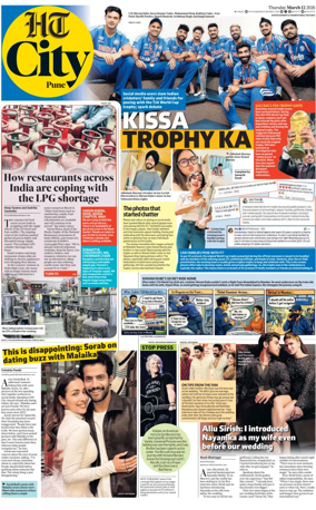 Cover of Hindustan Times (Pune) - Cafe