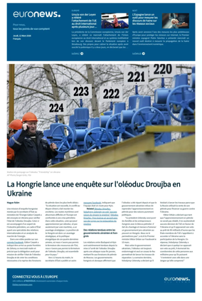 Cover of EuroNews (French Edition)