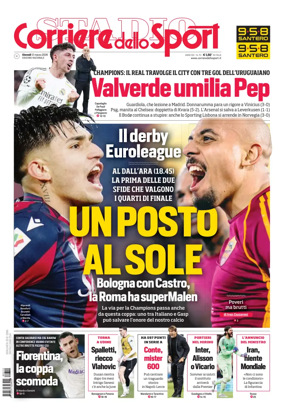 Cover of Corriere dello Sport (Lombardia)
