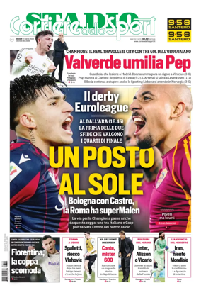 Cover of Corriere dello Sport Stadio (Bologna)