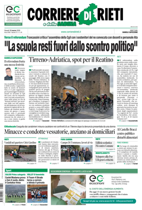 Cover of Corriere di Rieti