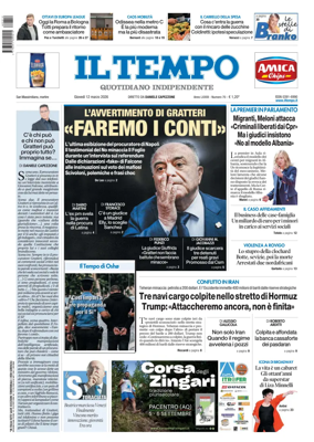 Cover of Il Tempo (Nazionale)