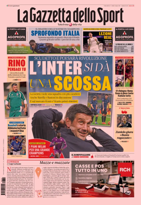 Cover of La Gazzetta dello Sport - Napoli