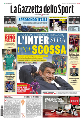 Cover of La Gazzetta dello Sport - Roma
