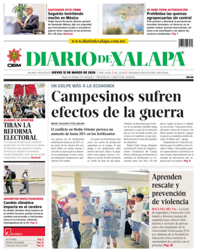 Cover of Diario de Xalapa