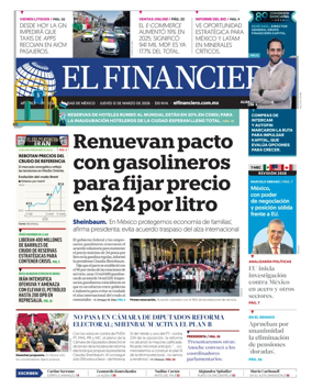 Cover of El Financiero