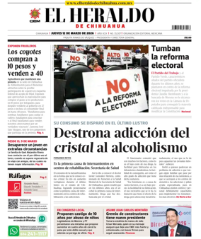 Cover of El Heraldo de Chihuahua
