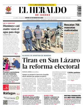 Cover of El Heraldo de Juarez