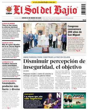 Cover of El Sol de Bajio