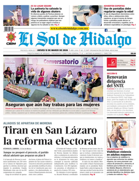 Cover of El Sol de Hidalgo
