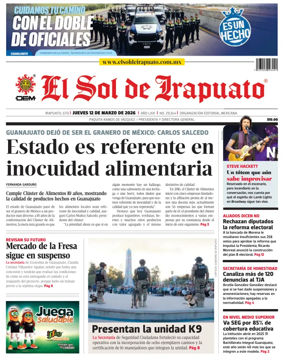Cover of El Sol de Irapuato