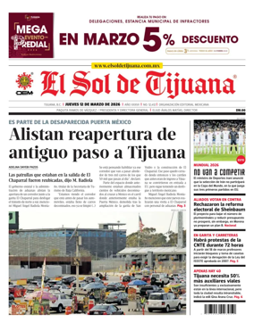 Cover of El Sol de Tijuana