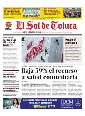 Cover of El Sol de Toluca