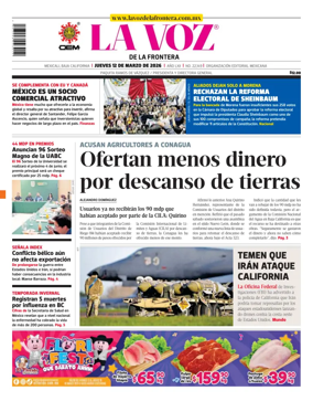 Cover of La Voz de la Frontera