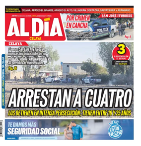 Cover of Periodico Al Dia (Celaya)