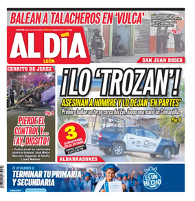 Cover of Periodico Al Dia (Leon)