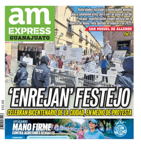 Cover of Periodico AM Express (Guanajuato)
