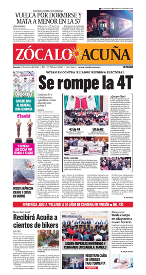 Cover of Zocalo Acuna