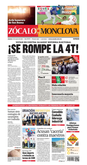 Cover of Zocalo Monclova