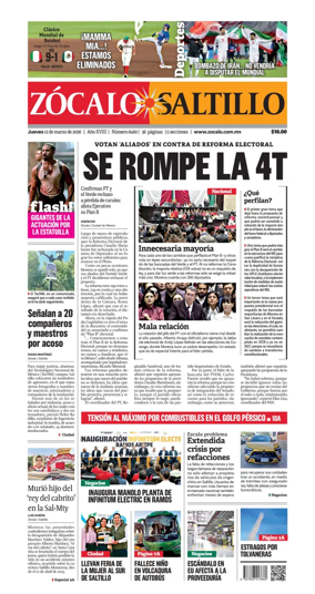 Cover of Zocalo Saltillo