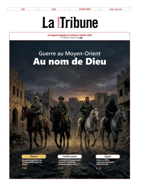 Cover of La Nouvelle Tribune
